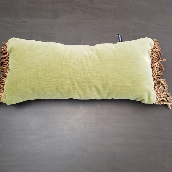 MADISON Landing Oblong Fringed Decorative Pillow - Picture 3 of 7